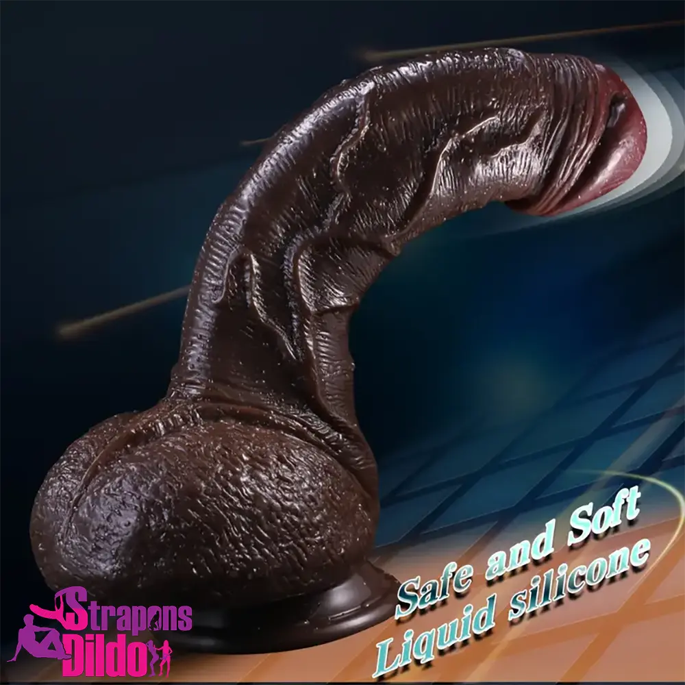 10in Realistic Skin Feel Like Soft Large Silicone Dildo Female Masturbator Strap ons Dildo