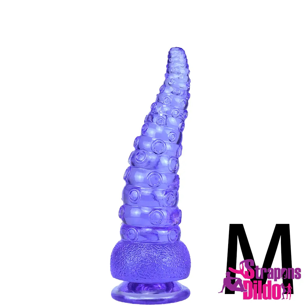 6.02in 7.05in 8.26in Tentacle Octopus Wide Animal Women Couples Dildo - Strap ons Dildo