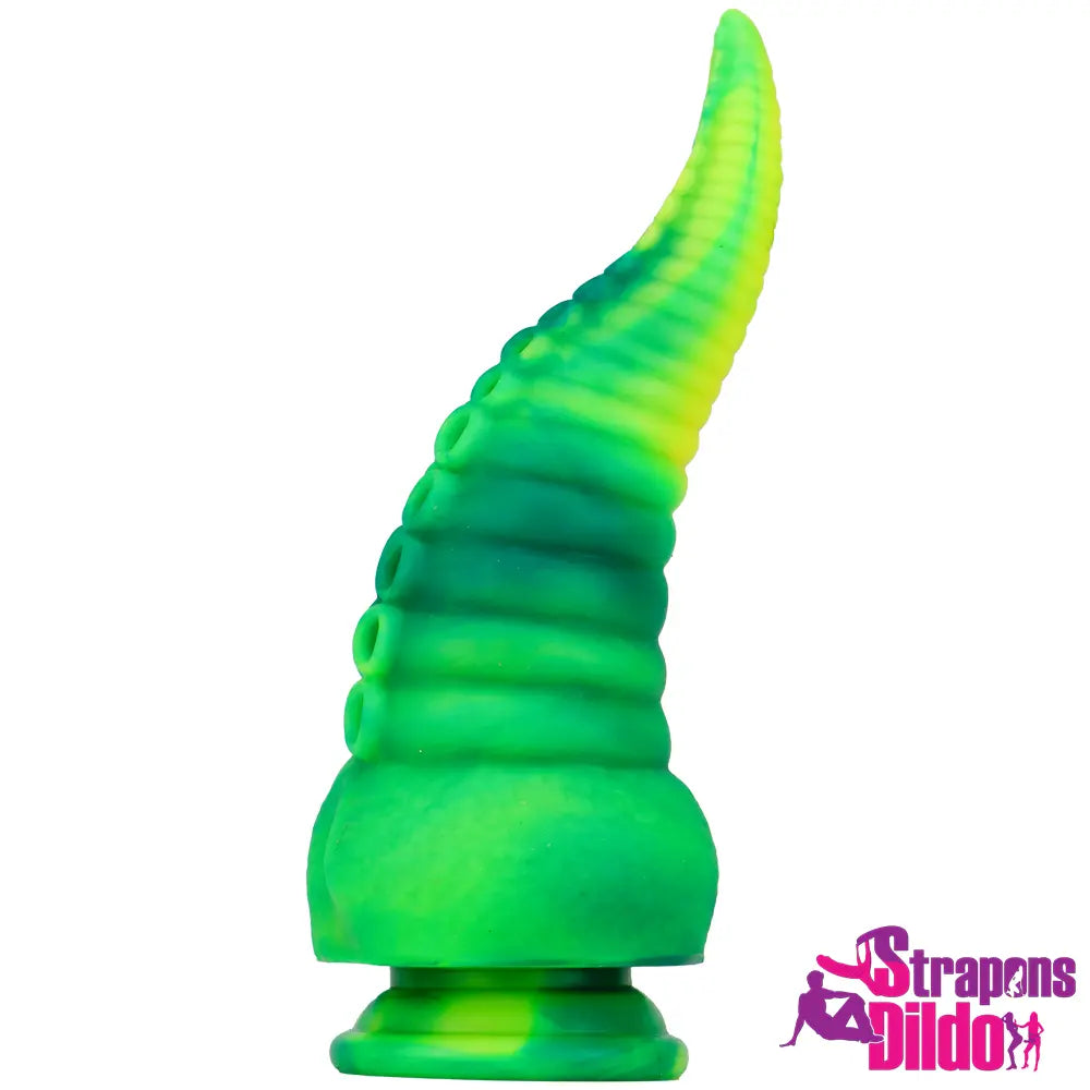 8.07in Silicone Octopus Tentacle Suction Cup Soft Anal Large Dildo - Strap ons Dildo