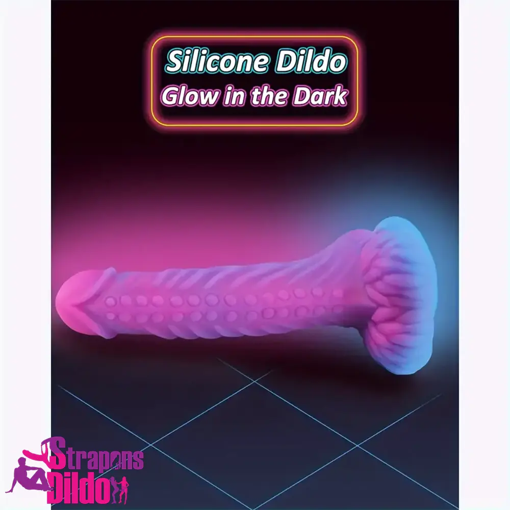 7.48in Soft Silicone Fantasy Monster Body Safe Dildo For Anus Expansion Strap ons Dildo