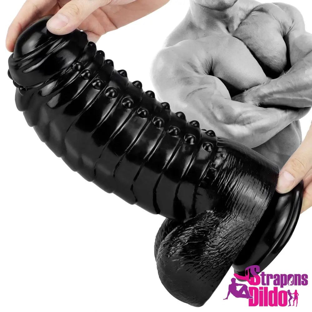 11.8in Thick Uncut Big Spiked Dildo For Vagina Masturbator Female Sex Strap ons Dildo