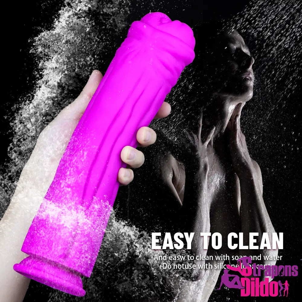 12.79in Thick Fat Silicone Soft Huge Cock Dildo For Men Sex Toy - Strap ons Dildo