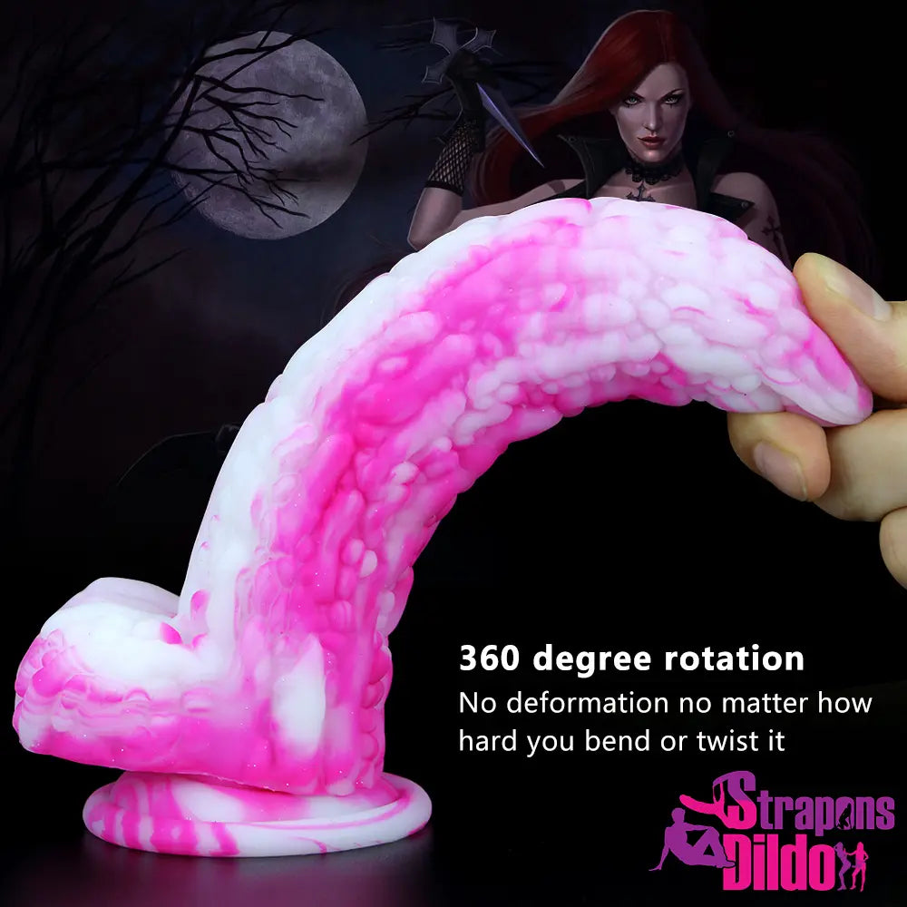 7.87in Lifelike Silicone Soft Penis Dildo Sex Toy For Woman Men Love Strap ons Dildo