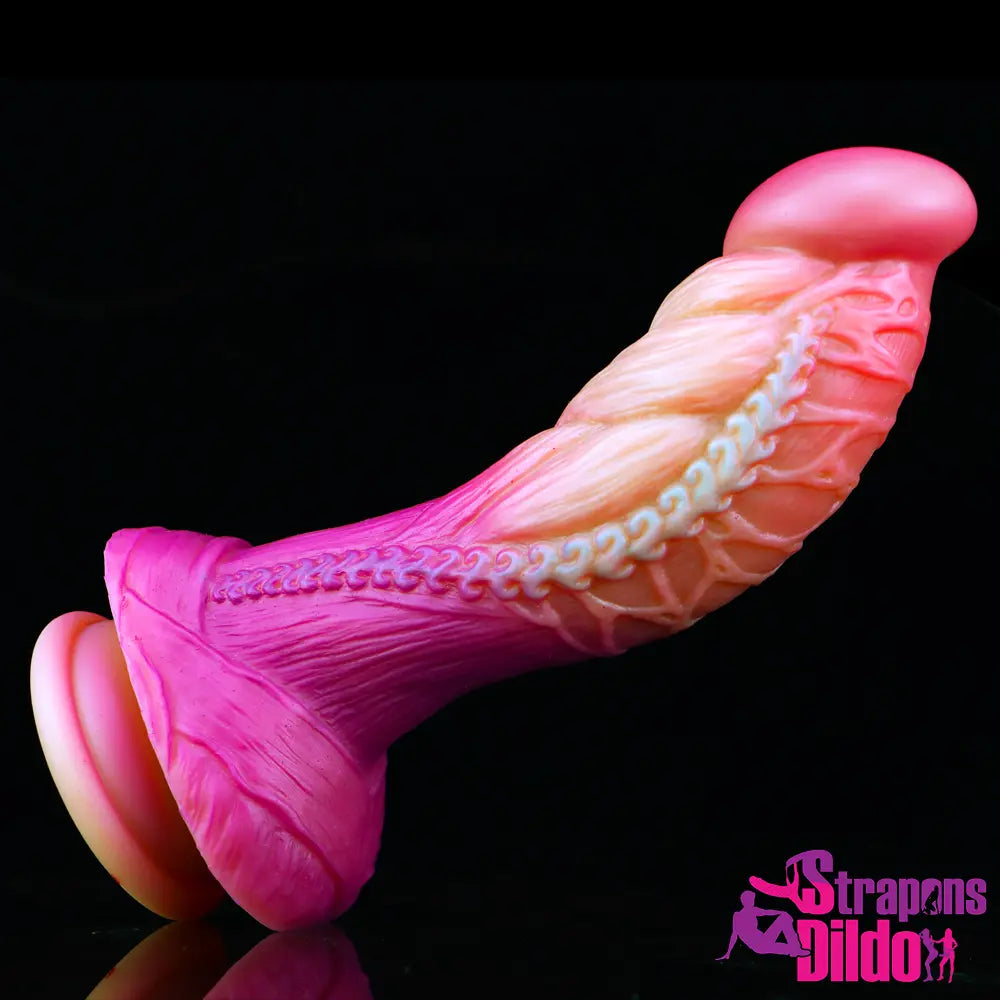 7.6in Realistic Fantasy Silicone Soft Dildo Suction Cup Adult Sex Toy - Strap ons Dildo