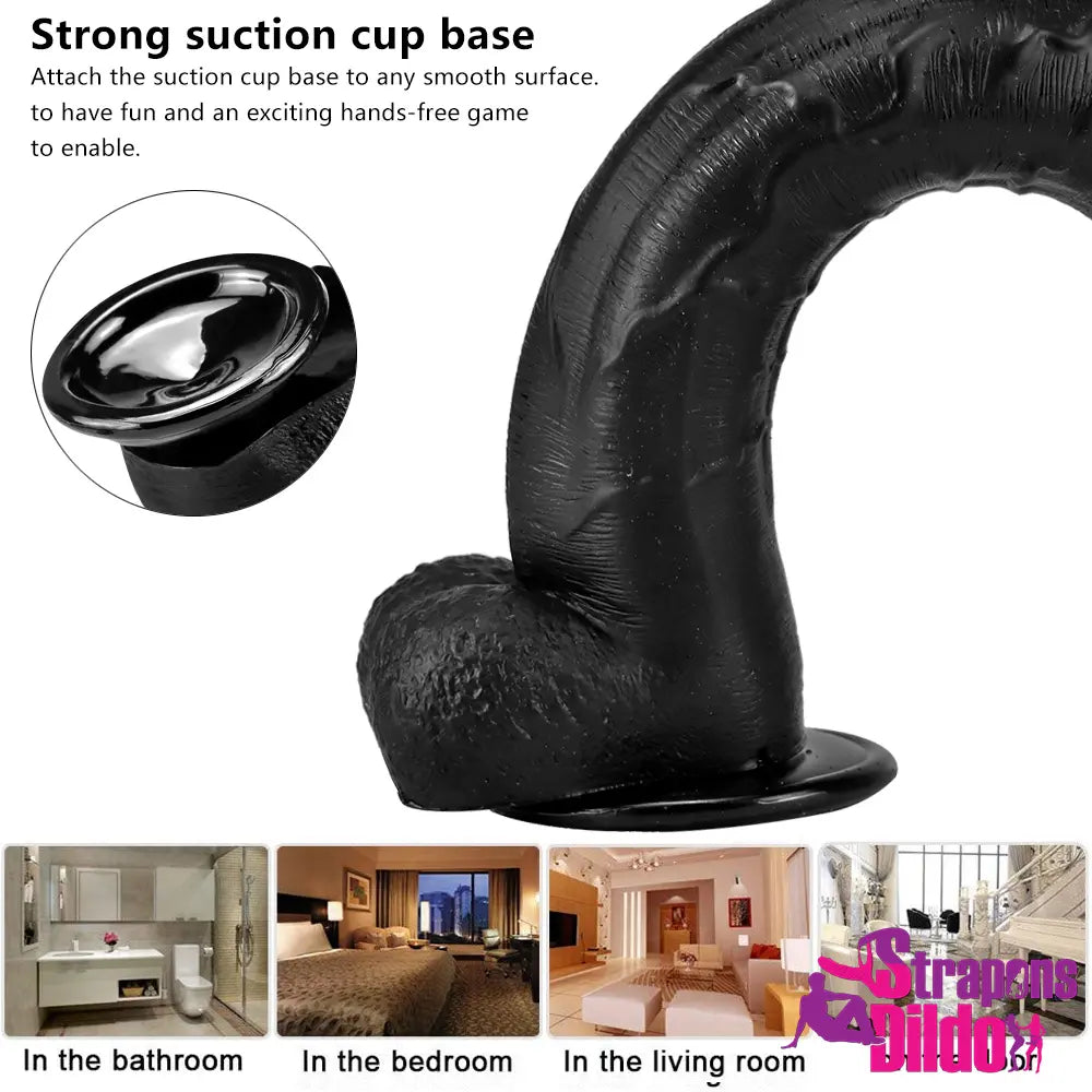 12.6in G Spot Anal Large Dildo For Men Gay Big Dick Lifelike Anal Plug - Strap ons Dildo