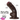 6.29in 8.26in 10.43in Ebony Silicone Soft Real Uncut Dildo For Adult Toy Strap ons Dildo