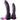 8.66in 8.74in 10.43in Big Ebony Silicone Flexible Feel Like Skin Dildo Strap ons Dildo