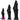 6.3in 8.66in 11.02in Unisex Big Black Thick Hands Fist Odd Fantasy Dildo Strap ons Dildo