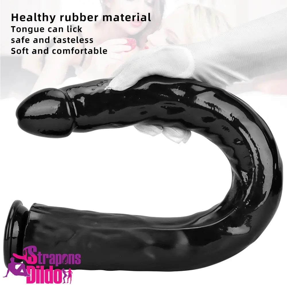 18.11in 22.83in Super Big Long Black Dildo BDSM Sex Real Adult Toy Strap ons Dildo