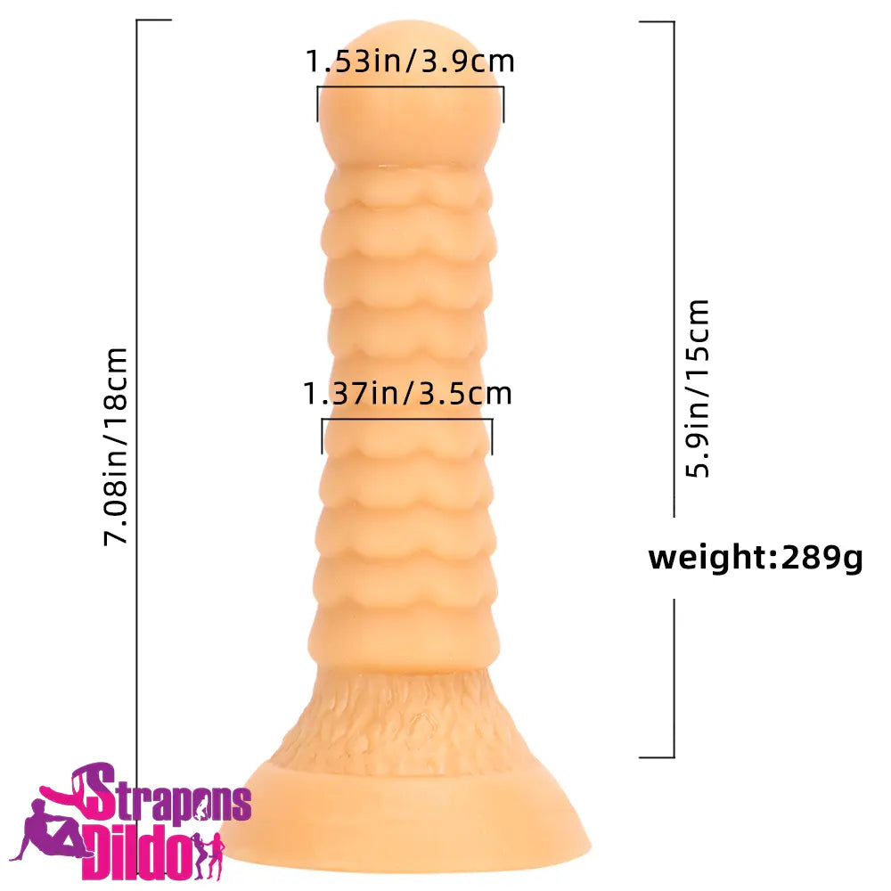 7.08in Fantasy Dildo Adult Sex Toy For Anal Vaginal Orgasm Throat Trainer Strap ons Dildo