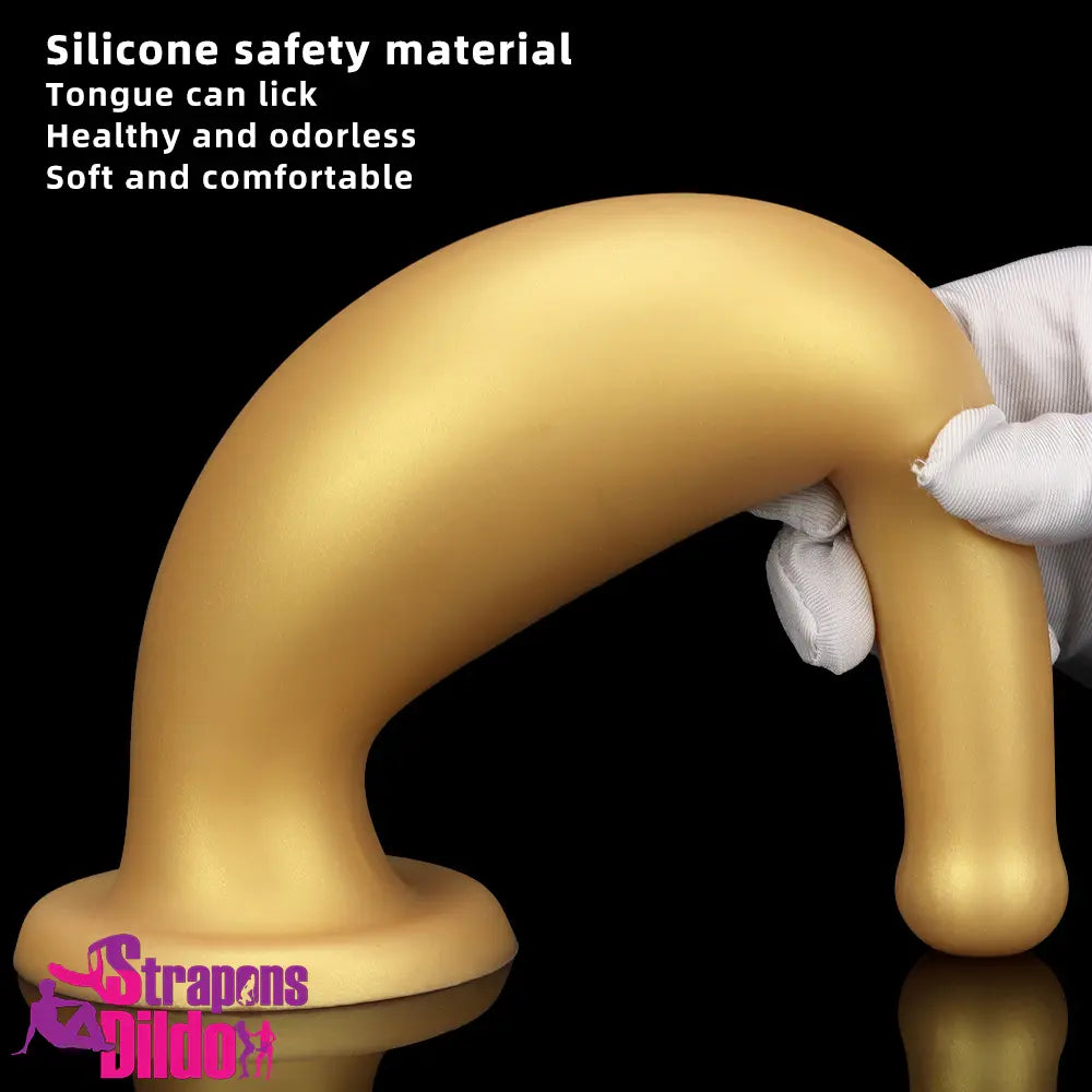 6.7in 11.41in Gold Beer Bottle Odd Silicone Soft Big Anal Butt Plug Dildo Strap ons Dildo