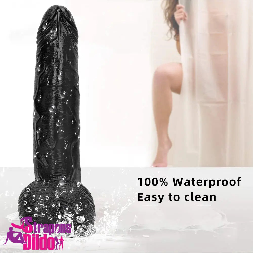 12.6in 14.17in Super Large Long Thick Black Real Anal Dildo Adult Toy Strap ons Dildo