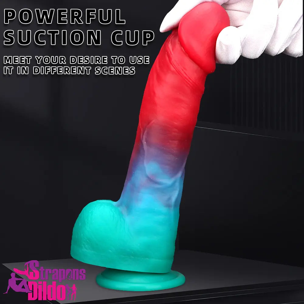 9.05in Big Smart Heating Thrusting Vibrating Remote Control Auto Dildo Strap ons Dildo