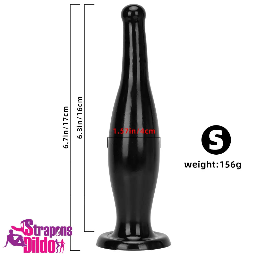 6.7in 11.41in Women Men Big Black Thick Beer Bottle Dildo Cock Vagina Strap ons Dildo