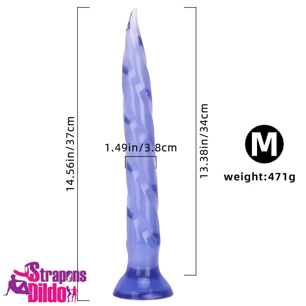 11.41in 14.56in 17.71in Super Large Long Thick Sharp Dildo Anal Plug Strap ons Dildo