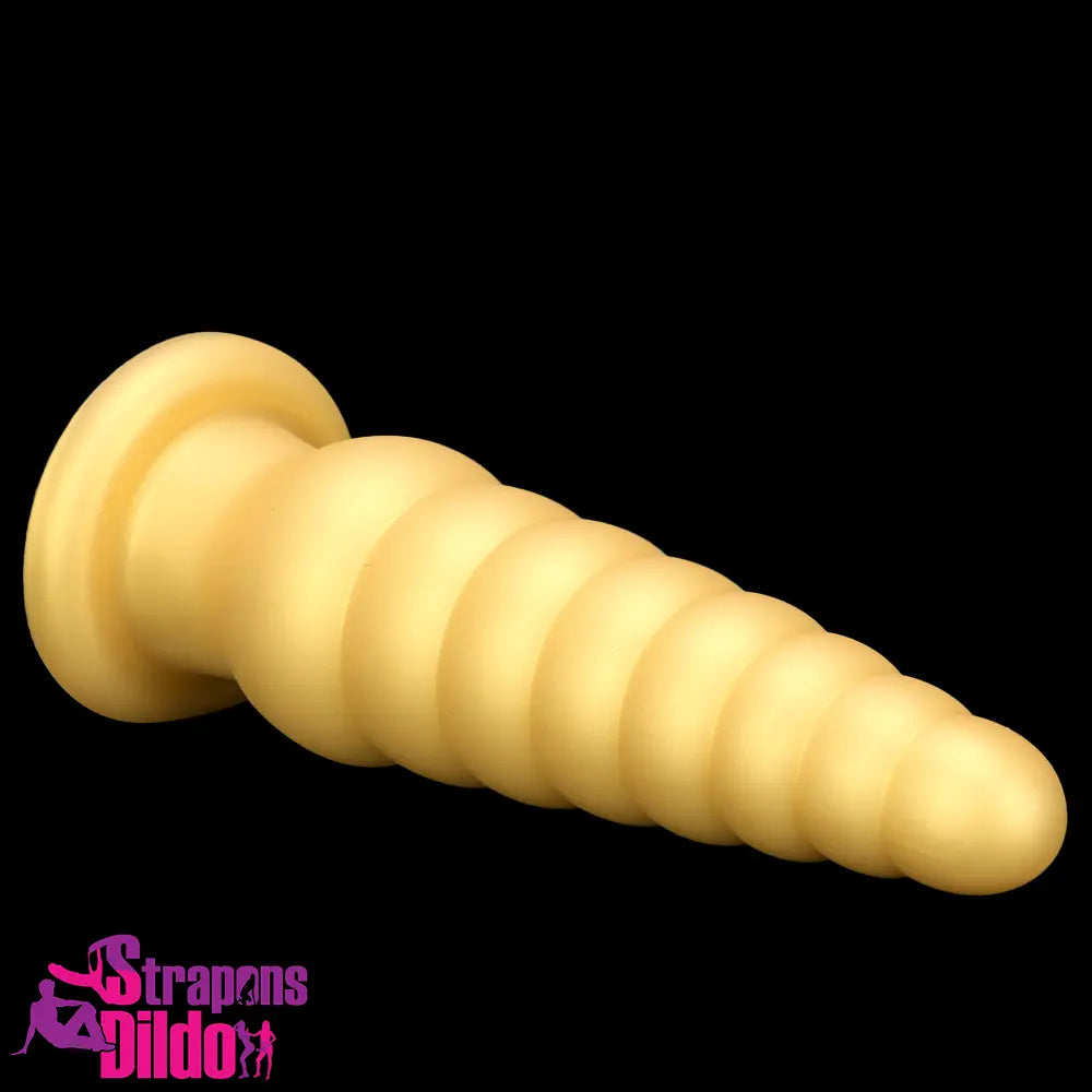 10.63in Soft Silicone Big Gold Butt Plug Dildo For Anal Adult Sex Toy Strap ons Dildo