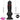 7.28in 7.48in 9.64in 10.62in 13in Big Black Silicone Dog Cock Knot Dildo Strap ons Dildo