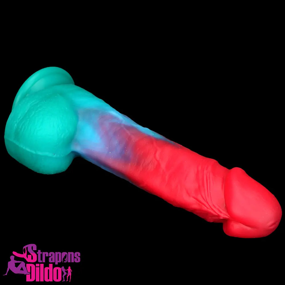 9.05in Big Smart Heating Thrusting Vibrating Remote Control Auto Dildo Strap ons Dildo