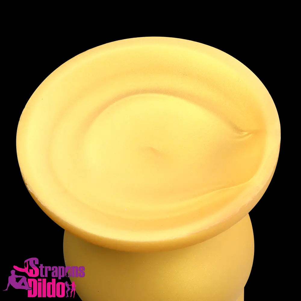 10.63in Soft Silicone Big Gold Butt Plug Dildo For Anal Adult Sex Toy Strap ons Dildo