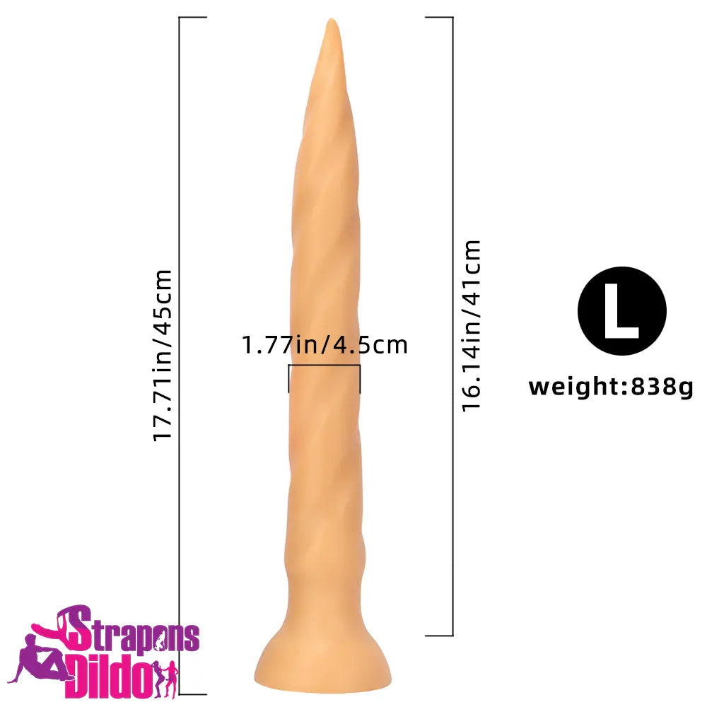 11.41in 14.56in 17.71in Super Large Long Thick Sharp Dildo Anal Plug Strap ons Dildo