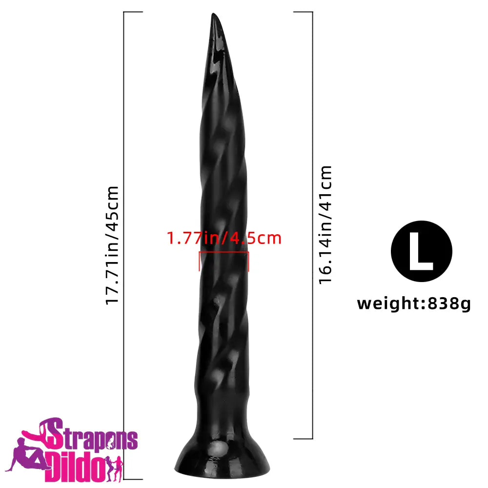 11.41in 14.56in 17.71in Super Large Long Thick Sharp Dildo Anal Plug Strap ons Dildo