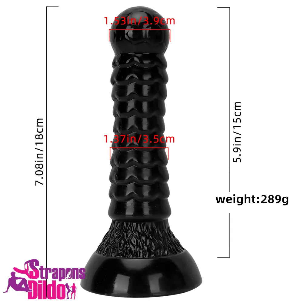 7.08in Fantasy Dildo Adult Sex Toy For Anal Vaginal Orgasm Throat Trainer Strap ons Dildo