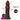 6.88in 9.64in 11.22in Realistic Big G-Spot Silicone Soft Ebony Skin Dildo Strap ons Dildo