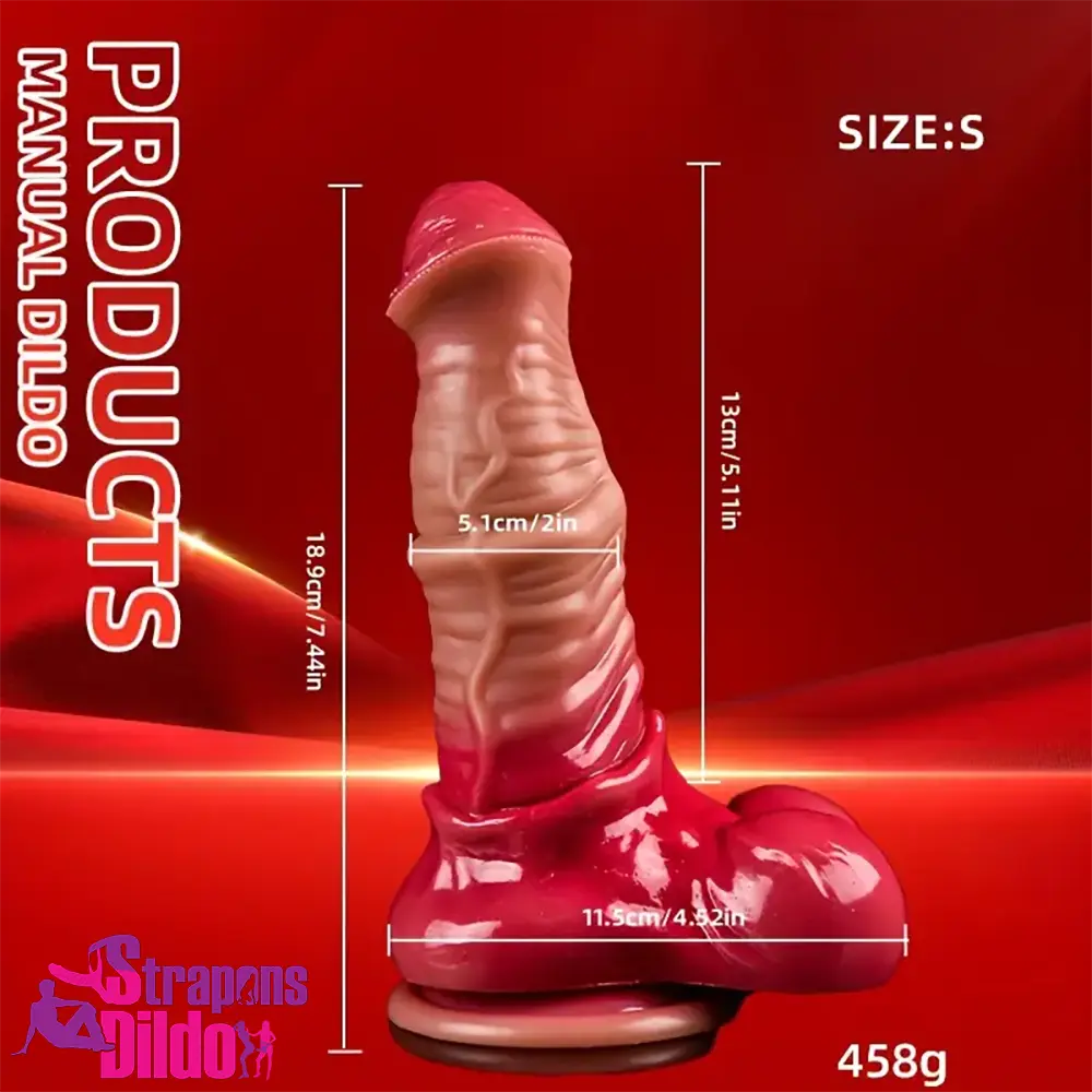 7.4in 8.46in 9.44in 10.03in 11.22in Big Silicone Soft Horse Real Cock Dildo Strap ons Dildo