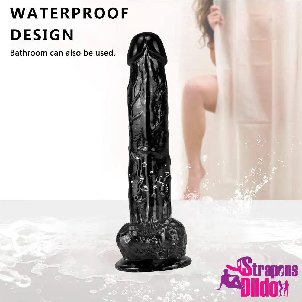 10.23in Realistic Big Penis Suction Cup Dick Dildo For Women Lesbian Strap ons Dildo