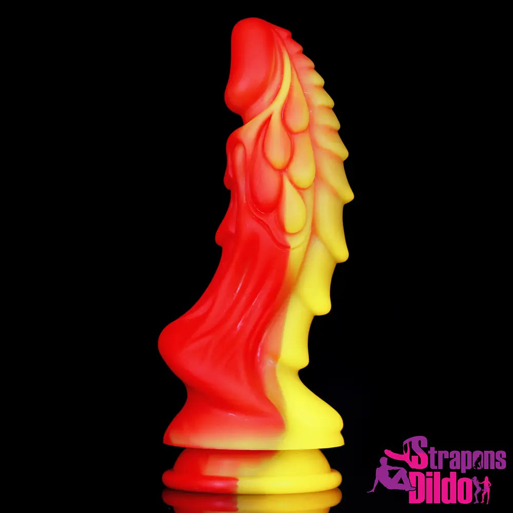 8.66in Silicone Soft Large Dragon Animal Dildo Anal Vaginal Stimulation - Strap ons Dildo