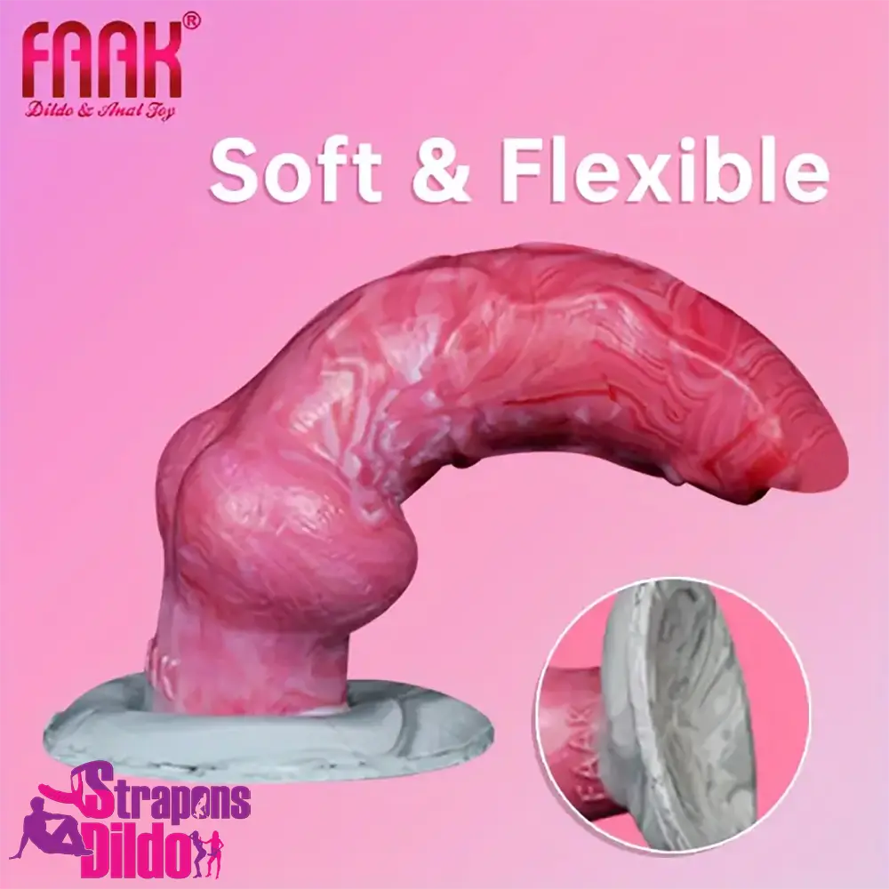 FAAK Multiple Models Monster Silicone Soft Anal Penetration Dildos Strap ons Dildo