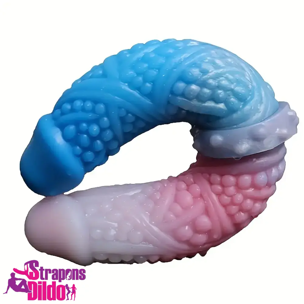 10.62in Tortoise Silicone Soft Large Double-headed Fantasy Odd Dildo Strap ons Dildo