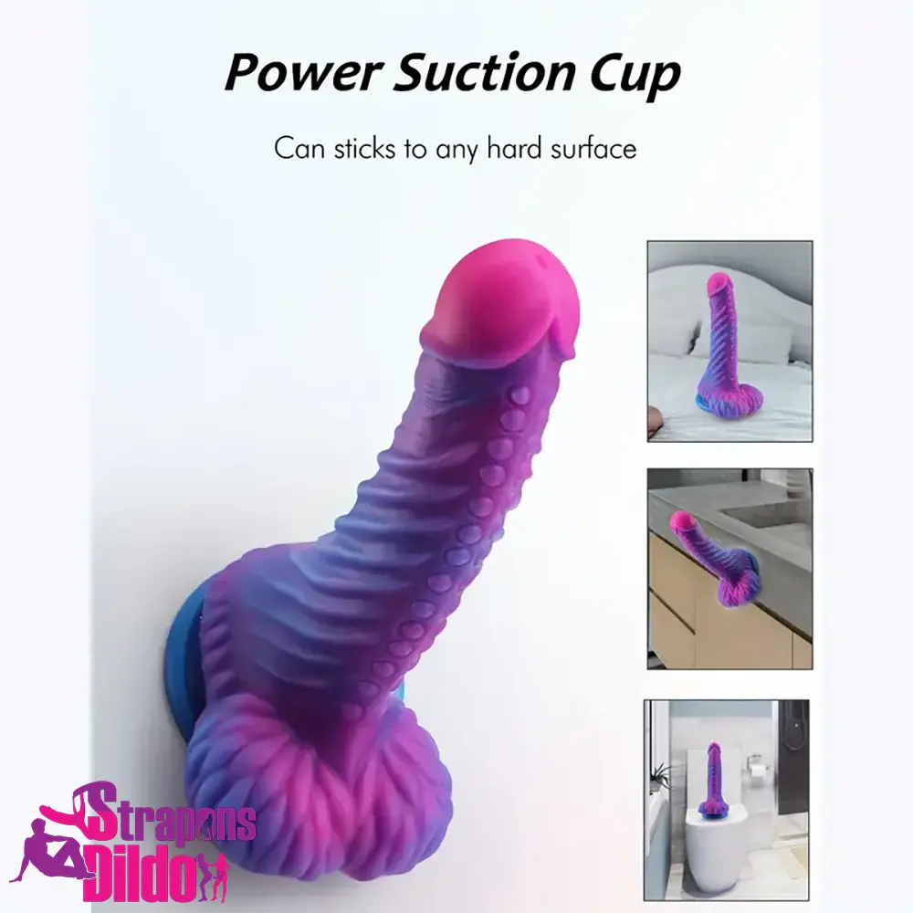 7.48in Fantasy Monster Silicone Dildo For Anus Clit Penetration Sex Strap ons Dildo