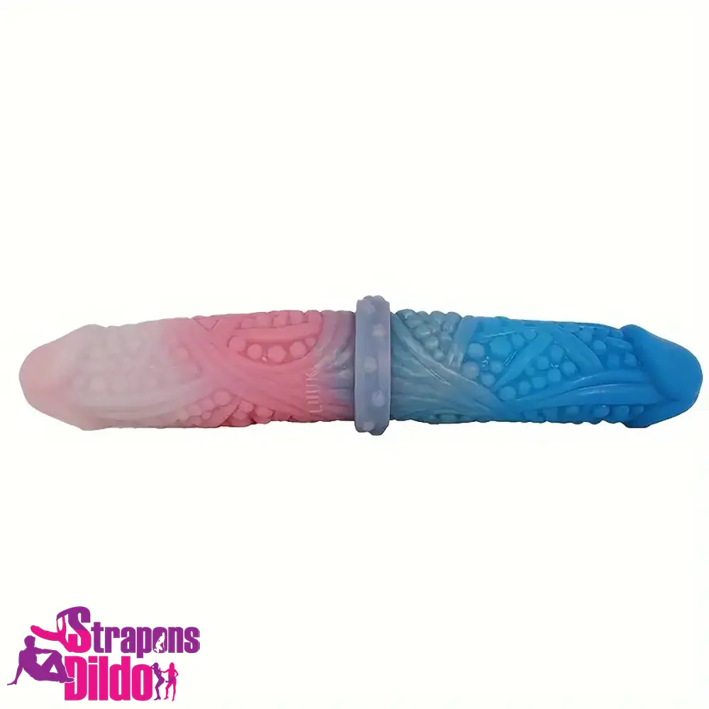 10.62in Tortoise Silicone Soft Large Double-headed Fantasy Odd Dildo Strap ons Dildo