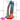 9.45in 10.63in Colorful Silicone Big Real Double-headed Monster Dildo Strap ons Dildo