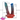 9.45in 10.63in Colorful Silicone Big Real Double-headed Monster Dildo Strap ons Dildo