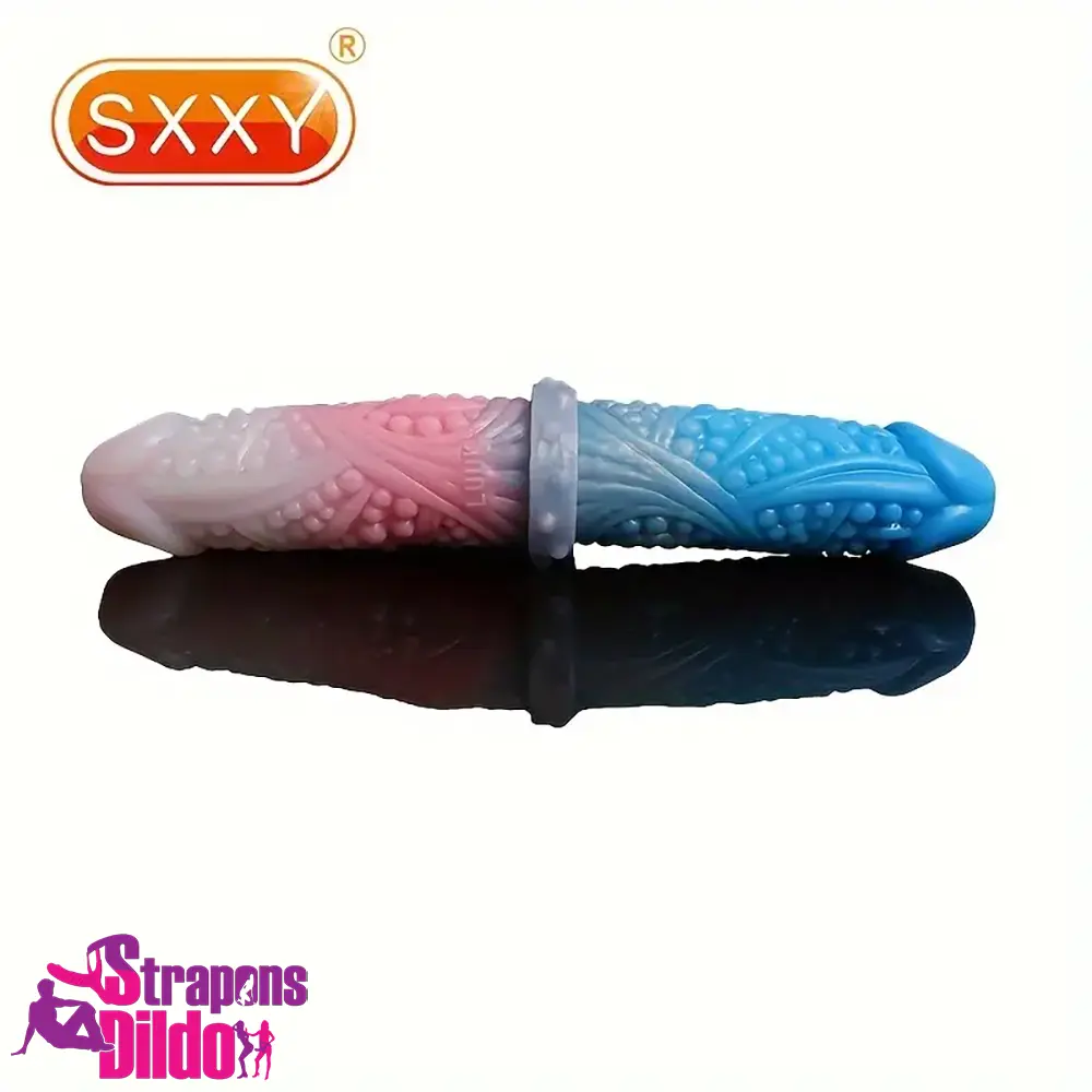 10.62in Tortoise Silicone Soft Large Double-headed Fantasy Odd Dildo Strap ons Dildo