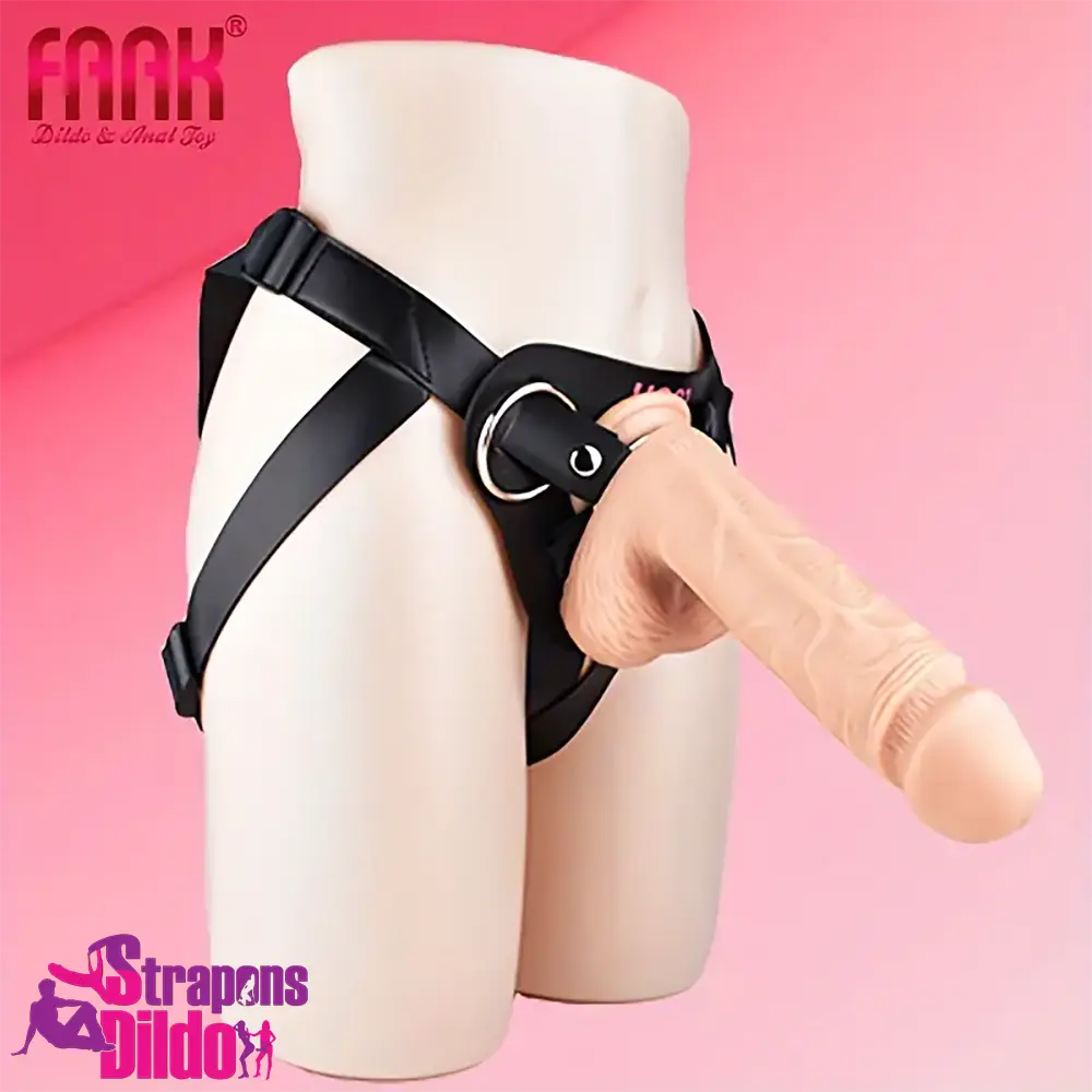 10.01in Silicone Soft Big Strap On Wearable Dildo For Adult Lesbian Strap ons Dildo