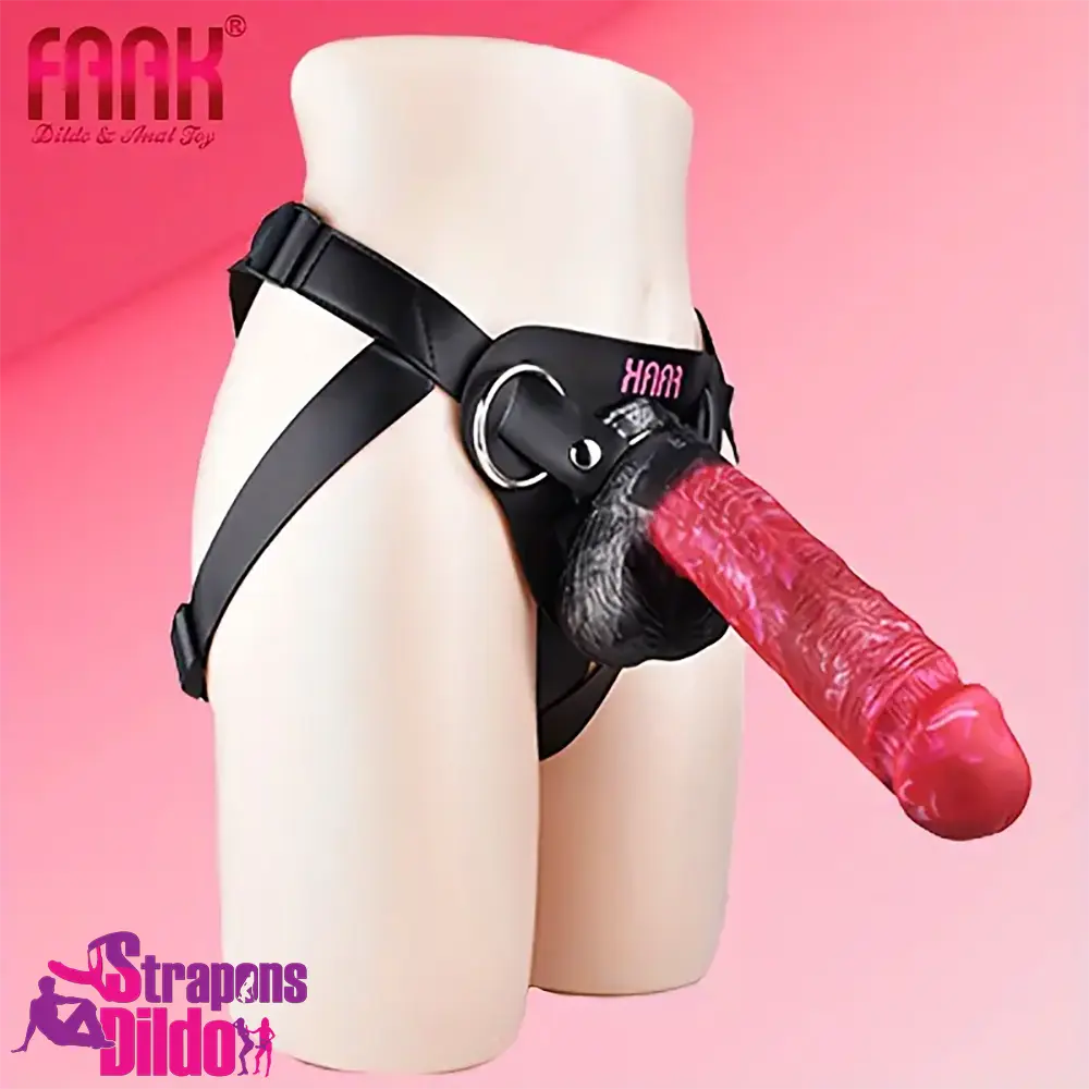 10.01in Silicone Soft Big Strap On Wearable Dildo For Adult Lesbian Strap ons Dildo