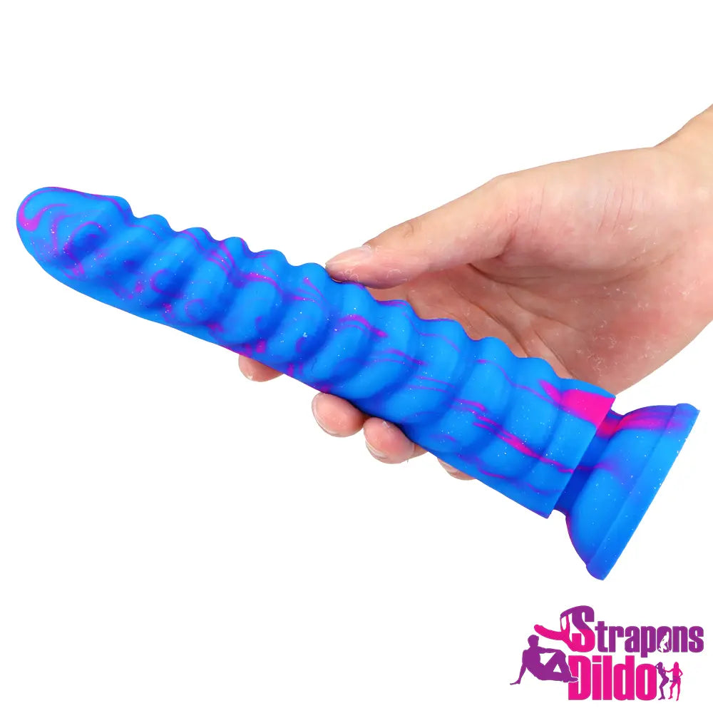 8.58in Silicone Soft Fantasy Large Dildo Penis Vagina Anal Butt Plug - Strap ons Dildo