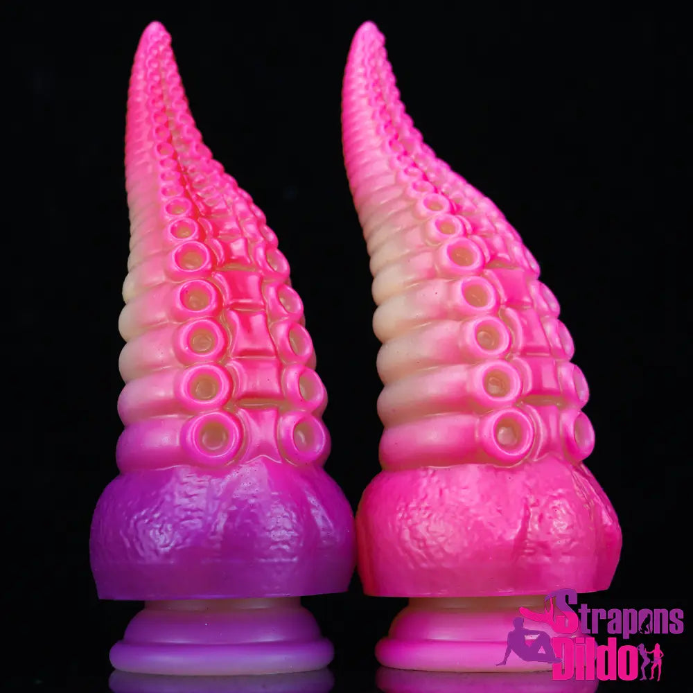 8.07in Fantasy Silicone Soft Large Tentacle Octopus Dildo Clitoris For Sex - Strap ons Dildo