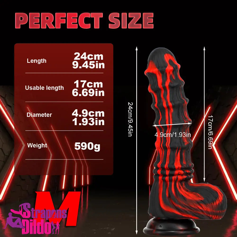 8.27in 9.45in 10.83in Silicone Soft Big Animal Horse Penis Lifelike Dildo Strap ons Dildo