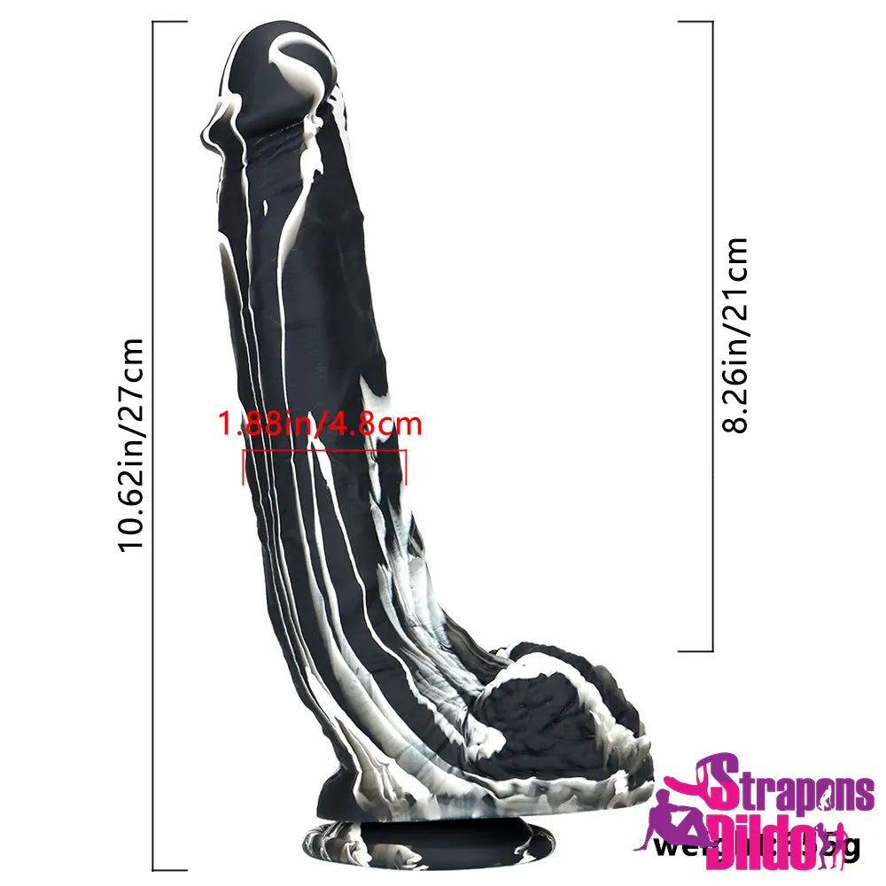 10.62in Silicone Soft G Spot Anal Large Dildo For Adult Sex Masturbator - Strap ons Dildo