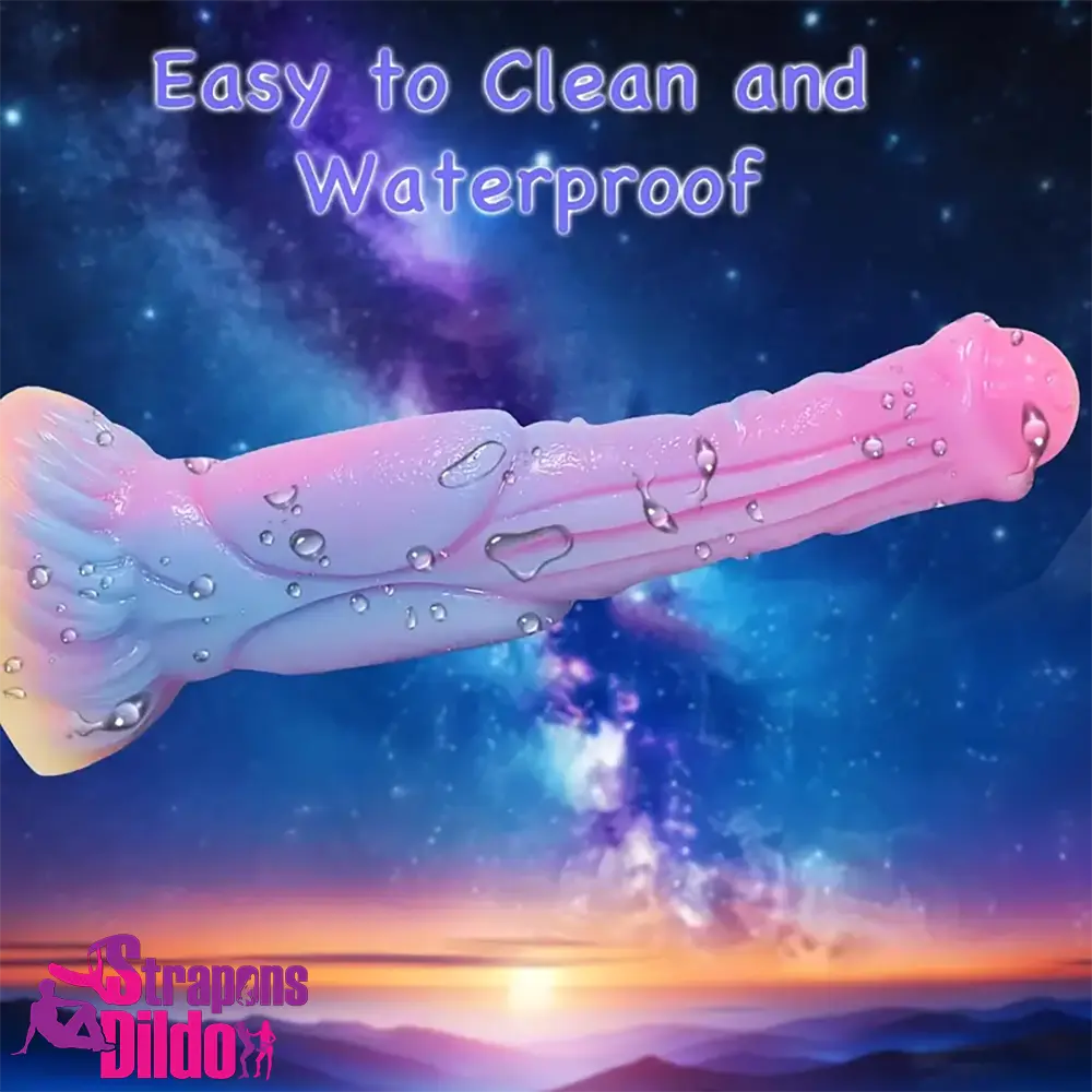 9.64in Big Silicone Soft Glowing Dildo For Stimulating Women Stimulation Strap ons Dildo