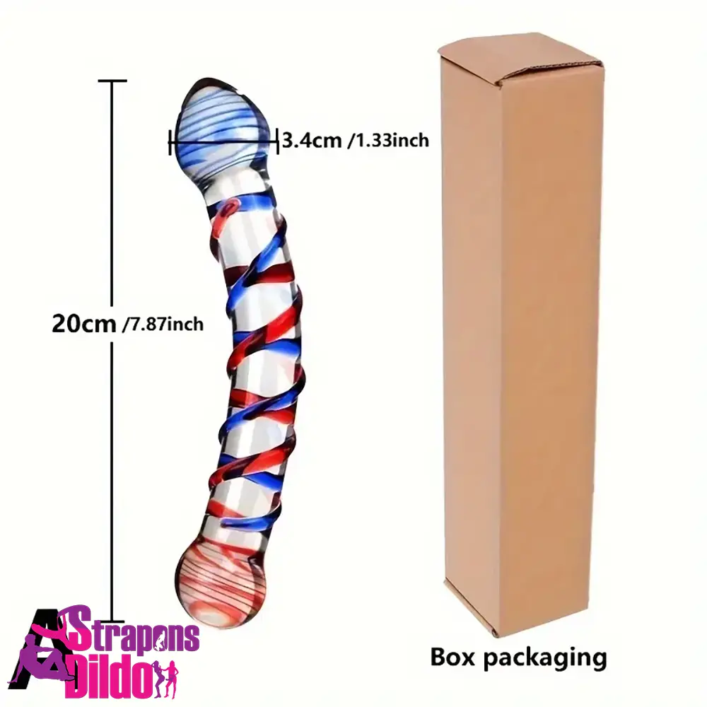 Multiple Options Glass Crystal Dildo For Women Men Couple G-spot Strap ons Dildo