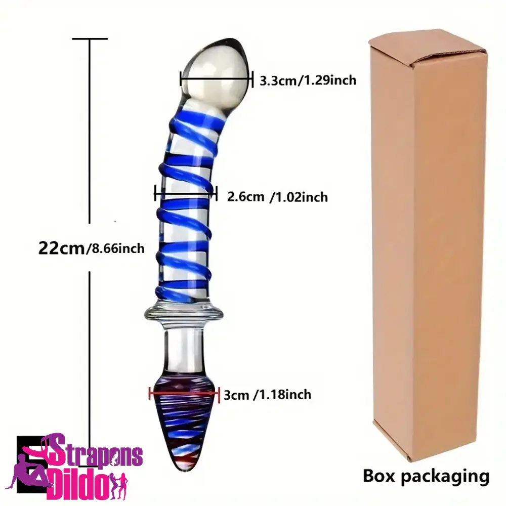 Multiple Options Glass Crystal Dildo For Women Men Couple G-spot Strap ons Dildo