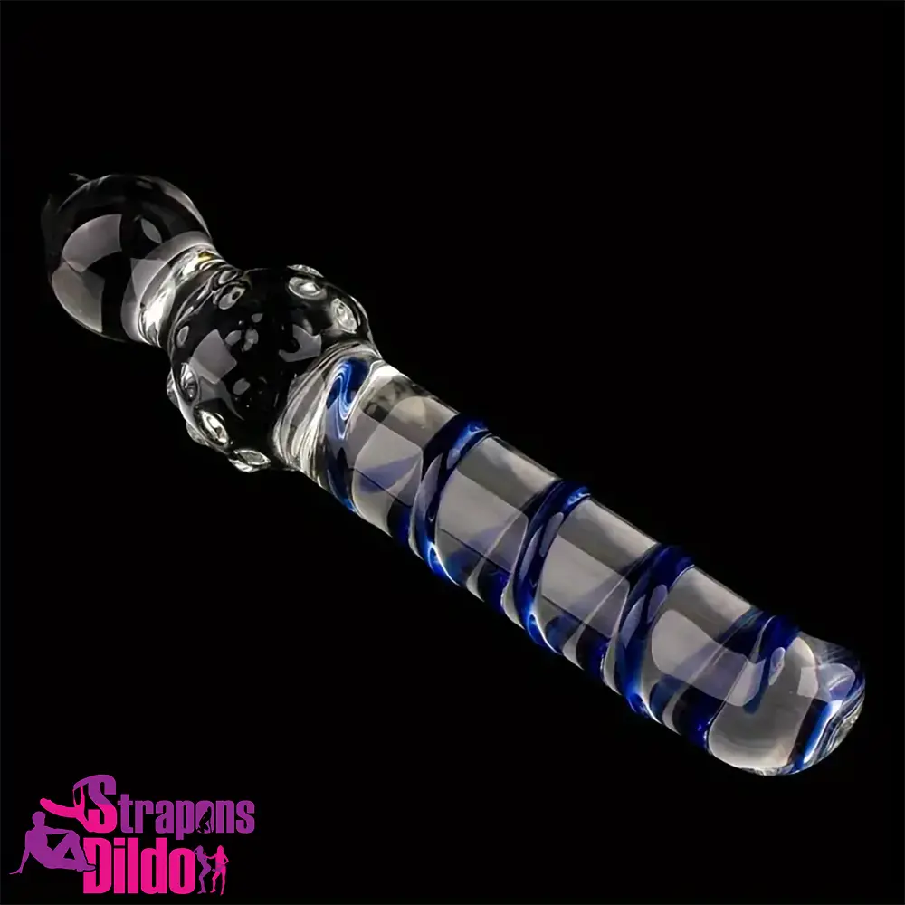 Multiple Options Glass Crystal Dildo For Women Men Couple G-spot Strap ons Dildo