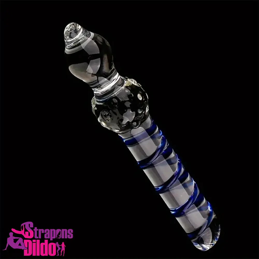 Multiple Options Glass Crystal Dildo For Women Men Couple G-spot Strap ons Dildo