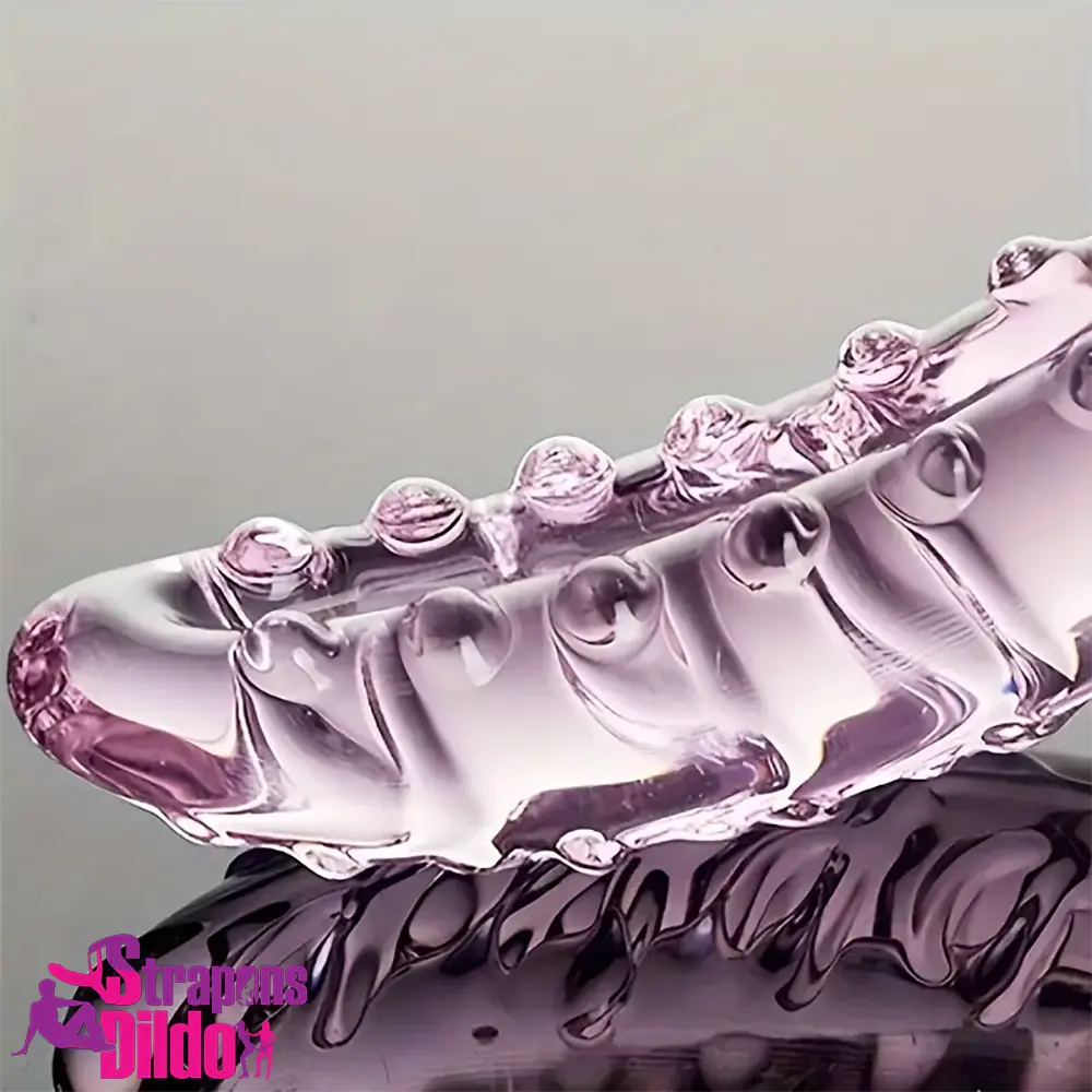 6.3in Glass Crystal Tentacle Octopus Dildo For Female Clit Pleasure Strap ons Dildo