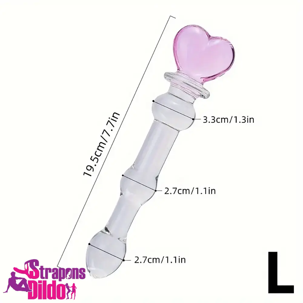 5.1in 6.5in 7.7in 7.9in Glass Crystal Dildo For Female Adult Sex Love Strap ons Dildo